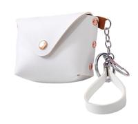 TEMOOUES Élégant Changement En Cuir Purse Pour Femmes Porte-cartes De Fémir Motsier Keychain Small Wallet Uset Use Use Small Cute