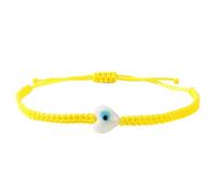TEMOOUES Élégant pendentif d'amitié tissé à la main avec mauvais œil - Accessoire tendance pour un usage quotidien - Amitié colorée, taille unique, Comme décrit