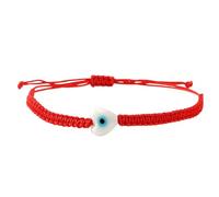 TEMOOUES Élégant pendentif d'amitié tissé à la main avec mauvais œil - Accessoire tendance pour un usage quotidien - Amitié colorée, taille unique, Comme décrit