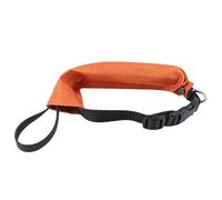 TEMOOUES Ensemble de harnais et de laisse pour chien - Formation solide - Pour la marche, la natation - Support de localisation - Forme rétractable - Collier pour chien - Harnais
