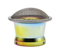 TEMOOUES Entonnoir De Carburateur Filtre À Air Carburateur ATV Approprié pour PWK21 24 26 28 30 50mm Coupe Klaxon Vent D'admission Pièces Moteur en Alliage D'aluminium