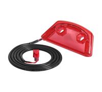 TEMOOUES Feu arrière LED étanche pour Scooters, Lampe de vélo de Nuit, feu arrière de Chargement, Accessoire pour Scooters pour Adolescents et familles, lumière de sécurité pour Cyclisme de Nuit