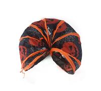 TEMOOUES Halloween Pumpkin Cats S-Shape Tunnel Playtube Touet Hideaways Tent Tailsing Intérieure Entertainment Pitre Supplies Play Tube Touet