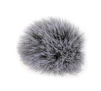 TEMOOUES Housse de microphone artificielle pour extérieur - Manchon de pare-brise pour micro - Pare-brise mort