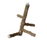 TEMOOUES Interactive Bird Perches Stand Perrotes Grimpant Stand À Croquer Accessoire pour Les Perroquets Grimpant des Fournitures Amateurs d'oiseaux Drôles