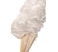 TEMOOUES LED BEDLY Dance Silk Fan De 1 8 M De Long Bamboos Silk Fans Voile Veil Made Fan Belly Dance Veil Lend pour La Danse/Outdoor Hand Fait pour La Danse/Outdoor