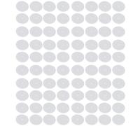 TEMOOUES Lot de 100 disques en silicone pour réduire les irritations et soutenir les boucles d'oreilles, portables pour un usage quotidien décontracté