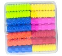 TEMOOUES Lot de 14/28 poignées de stylo multicolores en silicone ergonomiques pour enfants gauchers/droitiers Outil d'apprentissage sensoriel pour l'écriture