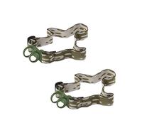 TEMOOUES Lot de 2 bandeaux élastiques mains libres pour lampe frontale de 22 à 30 mm