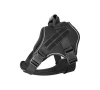 TEMOOUES Lot de 2 gilets tactiques rembourrés doux avec sangle réglable pour les promenades quotidiennes et l'entraînement
