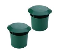 TEMOOUES Lot de 2 pièges à escargots réutilisables pour un contrôle efficace des escargots de jardin et une installation facile