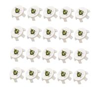 TEMOOUES Lot de 20 crampons de rechange antidérapants pour chaussures de golf, accessoires durables et antidérapants