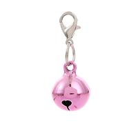 TEMOOUES Lot de 30 cloches pour collier d'animal domestique avec son clair et fermoir mousqueton - Accessoire de mode pour collier de personnalité - Cloches