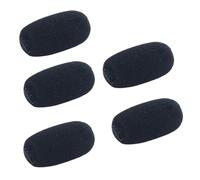 TEMOOUES Lot de 5 protections de pare-brise professionnelles anti-interférences en mousse pour salle de conférence