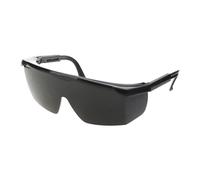 TEMOOUES Lunettes de soudage tendance transparentes ANSI Z87.1 Lunettes de soudage Lunettes de protection UV Bras réglables