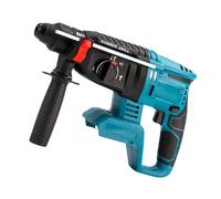 TEMOOUES Marteau perforateur rotatif professionnel sans fil et sans balais, rechargeable, visseuse, électrique