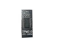 TEMOOUES Module TPM2.0, composant électronique Professionnel de Carte de sécurité de cryptage à Distance LPC 20 Broches pour Module de sécurité de Carte à Distance Win11