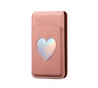 TEMOOUES Organisateurs de cartes téléphoniques multifonctionnels avec motifs et construction en verre fin portefeuille pour cartes essentielles, accessoires de stockage de cartes multiples avec