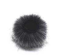 TEMOOUES Pareil De Microphone Filtrant pour L'enregistreur Portable H4Essential Mic De Pare-Brise Muff Mic Couvre Les Vents du Pare-Brise À Fourrure