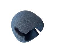 TEMOOUES Pareil De Microphone Filtrant pour L'enregistreur Portable H4Essential Mic De Pare-Brise Muff Mic Couvre Les Vents du Pare-Brise À Fourrure
