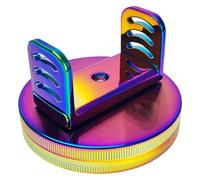 TEMOOUES Pêche À La Ligne Cuivres Zincs Porte-Moulinet De Pêche Solution De Stockage Leurres Présentoir Organisateurs Supports