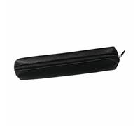 TEMOOUES Petit Étui À Pochettes en Cuir De Rangement Fermeture Éclair Cosmétiques De Voyage pour Étudiants Adultes Femmes Hommes Étui en Cuir