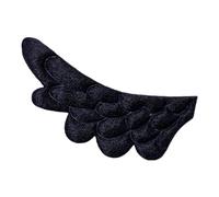 TEMOOUES Pince À Frange Latérale Pour Étudiants Décorations De Cheveux Patchs Couture Badges D'aile Appliqués Pour Les Passionnés Et Les Artistes Scène Mode Accessoires