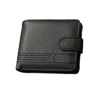 TEMOOUES Portefeuille en Cuir PU pour Hommes À La Mode Porte-Monnaie Compact Plusieurs Fentes pour Cartes Porte-Monnaie Parfait pour Les Particuliers Porte-Cartes Portefeuille pour Femmes