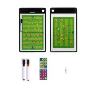 TEMOOUES Professional Dry Erases Board Coaching Set Basketball Strategy with Writing Pen and Sheets Basketball Coaching Board Strategy Board