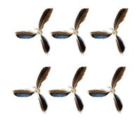 TEMOOUES Recharge interactive pour chat - Jouet pour baguette - Hélice à plumes - Pour jeu d'intérieur - Jouet à plumes - Bâton de rechange portable