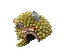 TEMOOUES Réservoirs De Poisson Tunnel Resins Résines Masquer La Grotte des Durians Uniques Décoration De Pèones pour Aquariums Et Animaux Domestiques Décoration du Monde sous-Marine Naturelle