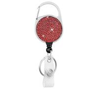 TEMOOUES Rétromestones Rétractables Rétractables Keychains Badges Habitables Rétractables Carabiner Badges Holder avec 25 59 Pouces Corde