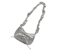 TEMOOUES Satchel Plissé Élégant Avec À Épaule En Forme Lune Esthétique En Forme Lune Esthétique À Bowk Pour À Main À Main À Usage Quotidien.