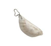 TEMOOUES Simulation Dumpling Keychin Modèle Petit Squeeze Porte-clés Pendentif Créatif Réaliste Alimentaire Porte-clés Charme Accessoire Soulagement Du Stress Squeeze Jouet