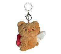 TEMOOUES Sturdy Plux Bear Keychain Charm Pendant Broidered Great Gifts Fashion Accessoire Pour La Personnalisation Utilisation Quotidienne Broidered Holder