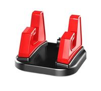 TEMOOUES Support de téléphone rotatif pour tableau de bord de voiture - Support adhésif pour la plupart des smartphones - Système de navigation - Support de téléphone avec ventouse