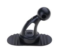 TEMOOUES Supports invisibles pour téléphone de voiture - Petit support de tableau de bord avec installation rapide - Base adhésive - Plusieurs angles de navigation