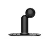 TEMOOUES Supports invisibles pour téléphone de voiture - Petit support de tableau de bord avec installation rapide - Base adhésive - Plusieurs angles de navigation