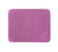 TEMOOUES Tapis de litière imperméable et anti-déchets, lavable, facile à nettoyer, double couche