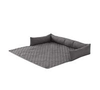 TEMOOUES Tapis de sommeil portable pour animaux de compagnie, couverture épaisse confortable pour chiens, chats, tapis de lit rectangulaire pour protection de meubles, couverture pour meubles