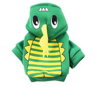 TEMOOUES Transfiguration - Combinaison à capuche pour chiens de petite taille - Pull d'hiver pour costumade - Chandail en molleton pour petit chien - pour grande taille