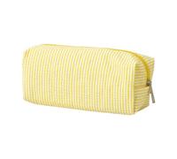 TEMOOUES Trousse à crayons de voyage légère rayée avec fermeture éclair - Multifonctionnelle pour l'école, le bureau, les fournitures de bureau, les fournitures de bureau, les pochettes de rangement