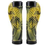 TEMOOUES Verrous Bilatéraux Antidérapants Poignées De Poignée Vélo Poignée Remplacement Guidon Montagne Doubles Verrous Durables sur Le Guidon Poignées Confortables