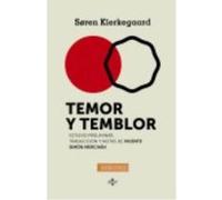 Temor Y Temblor - Kierkegaard, Sören Kierkegaard, Sören (Auteur)