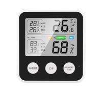 Temp and Humidity Gauge - Digital Mini Thermo-Hygrometer,Indoor Temperature Meter, Room Climate Indicator for Air Conditioning