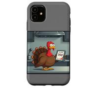 Temp de jeudi 350 °F - Graphique drôle de la Turquie de Thanksgiving Coque pour iPhone 11