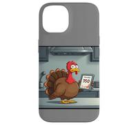 Temp de jeudi 350 °F - Graphique drôle de la Turquie de Thanksgiving Coque pour iPhone 14