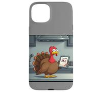 Temp de jeudi 350 °F - Graphique drôle de la Turquie de Thanksgiving Coque pour iPhone 15 Plus