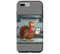 Temp de jeudi 350 °F - Graphique drôle de la Turquie de Thanksgiving Coque pour iPhone 7 Plus/8 Plus