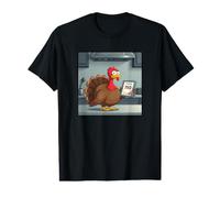 Temp de jeudi 350 °F - Graphique drôle de la Turquie de Thanksgiving T-Shirt Graphique avec Valeur